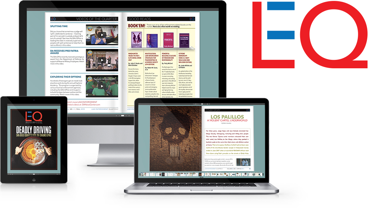 LEQ Law Enforcement Quarterly Freaner Creative & Design